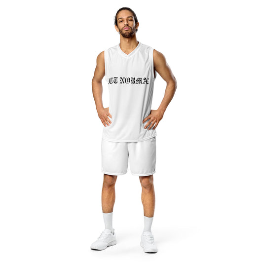 "ACT NORMAL" BASKETBALL JERSEY